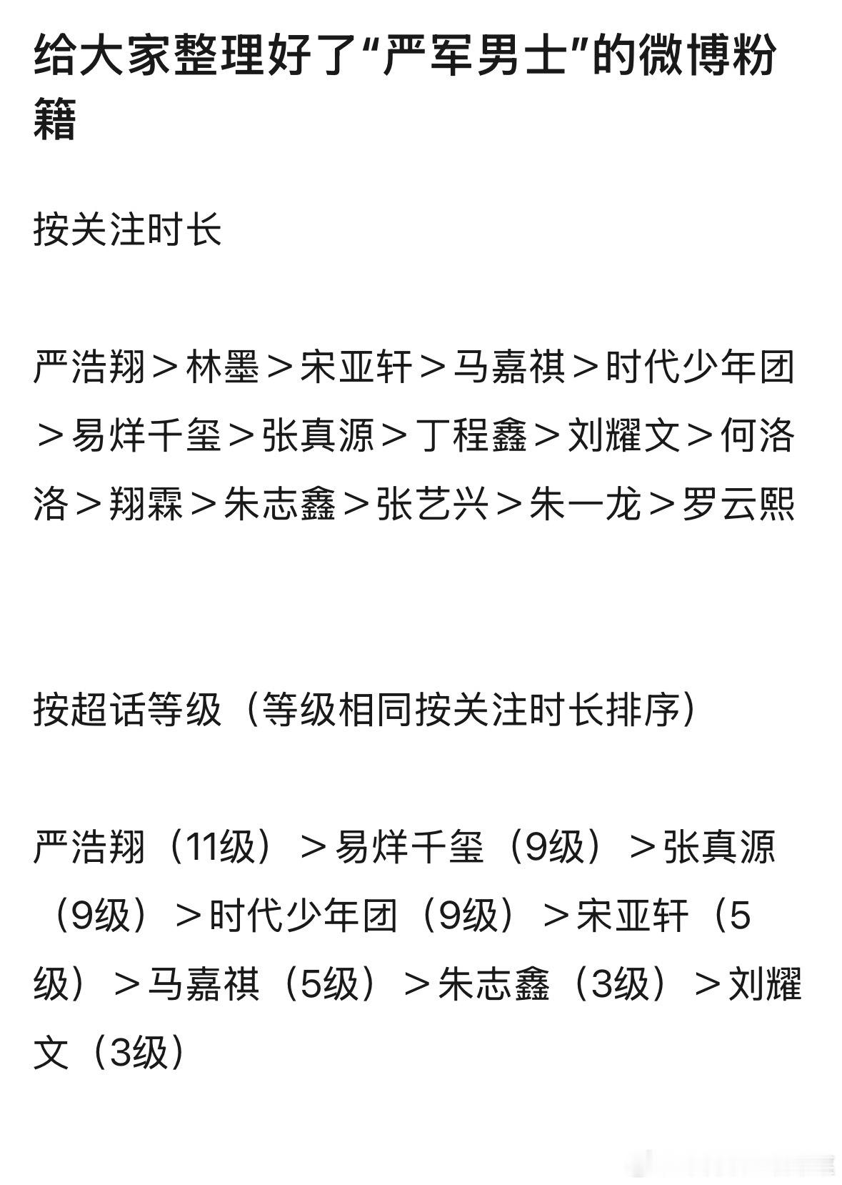 tg 严军男士粉籍 严军男士