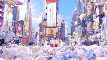 名创优品全球代⾔⼈时代少年团 找到我和时团的共同点了 名创优品对我们时团这个宠啊