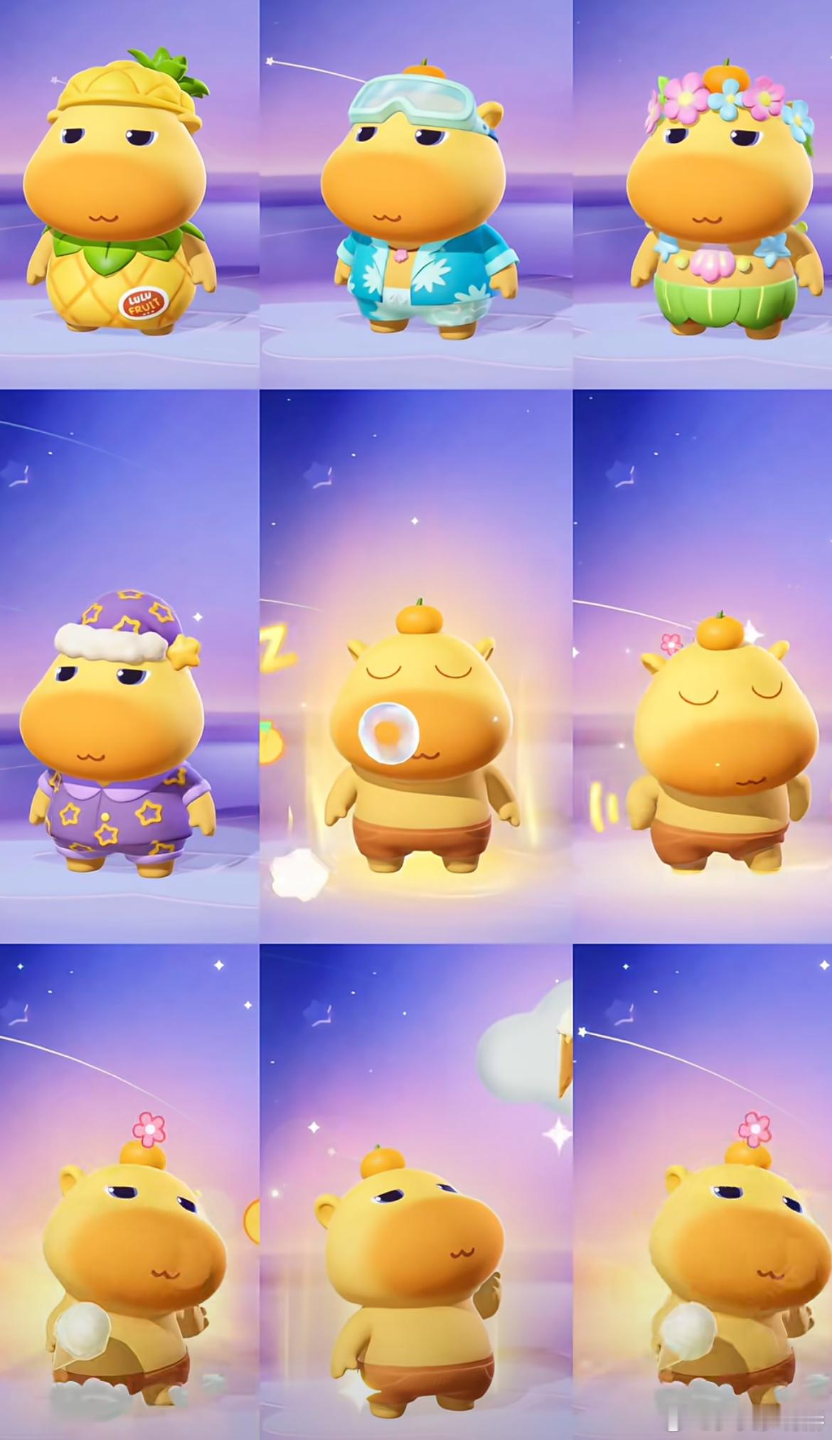 噜噜也太可爱了吧，特别是打瞌睡的动作！