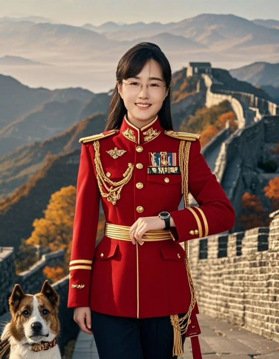 AI戎装英姿 万能的 推广 上热门