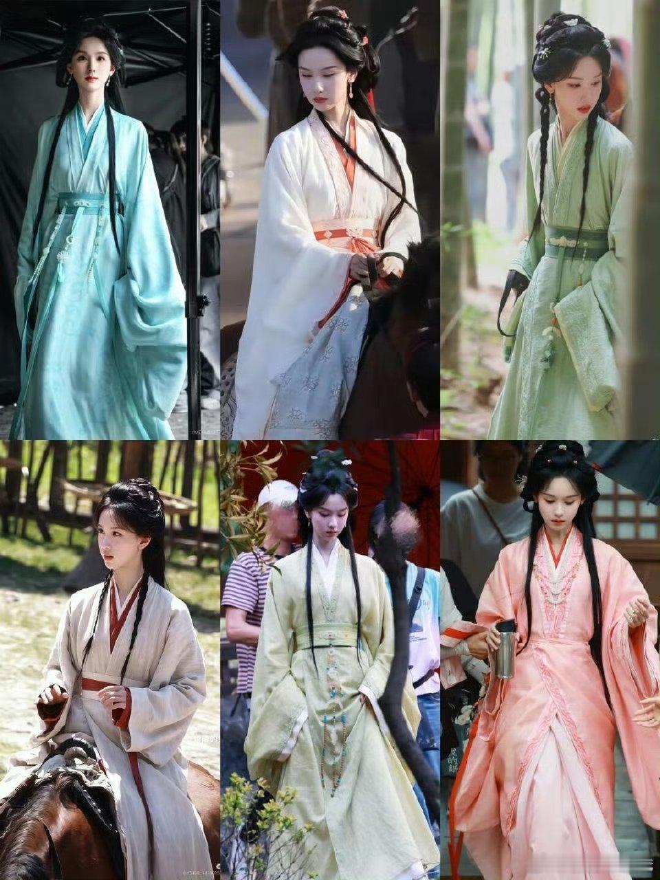截止目前 陈都灵《翘楚》楚朝30套衣服造型合集🤓 ​ ​​​