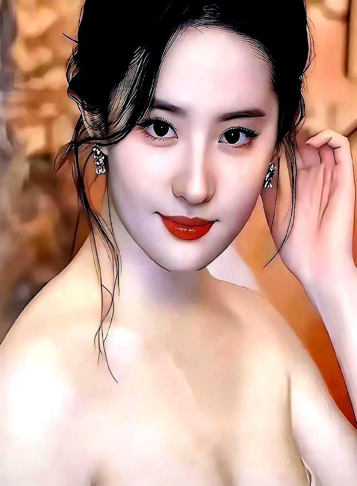 一部剧爆火后，刘亦菲消失了700多天。
 
她在剧里发疯，把电脑砸了，对着视频嘶