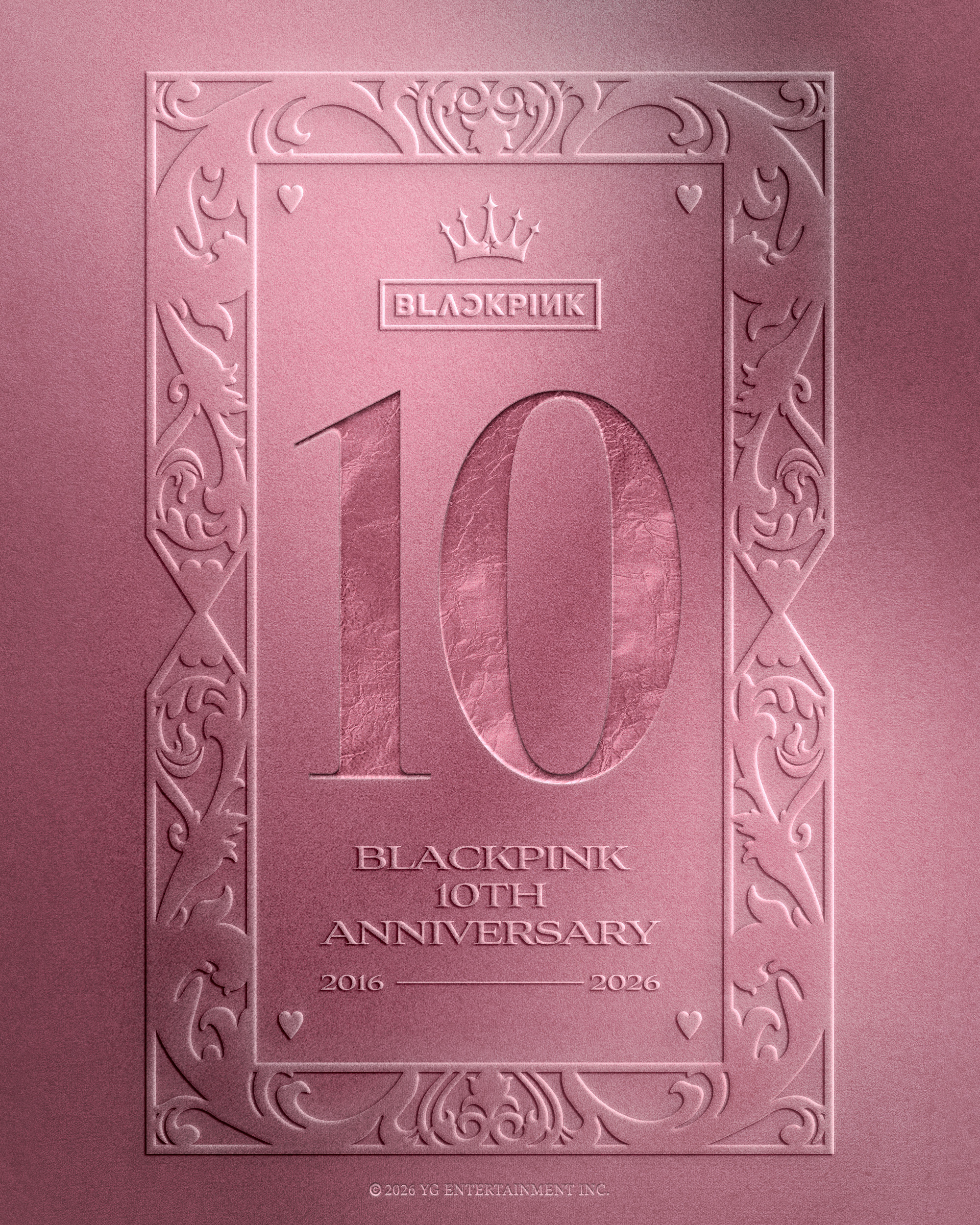 BLACKPINK十周年 BLACKPINK出道十周年成员手写信 