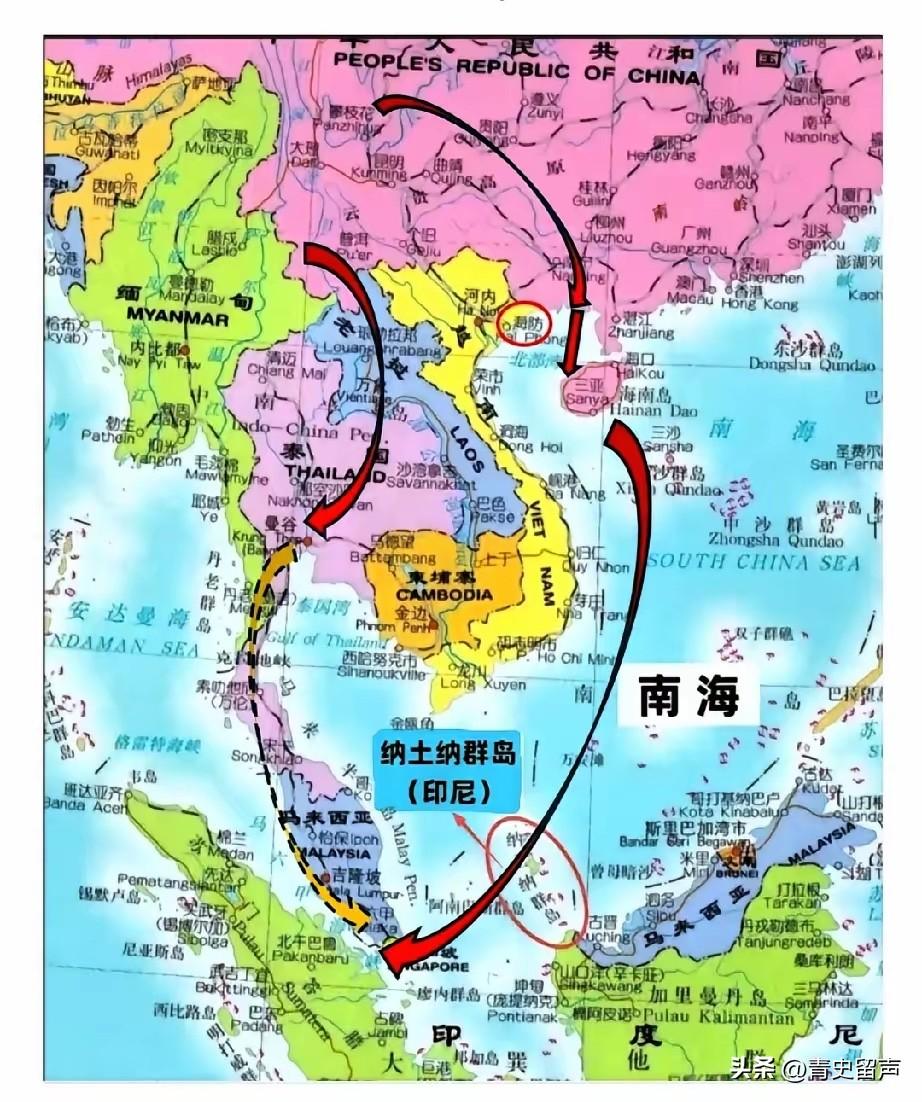 越南，已经主动从中国的经济巨舰上跳船了
平陆运河快通航了，这事儿细想起来真挺有意