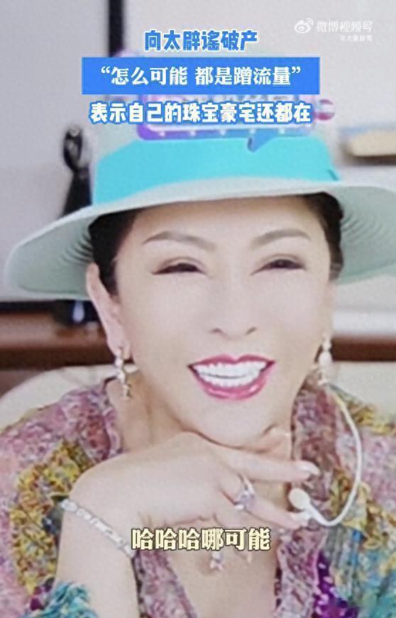 当69岁的向太在直播间甩出一句“珠宝豪宅都在”，当向佐无奈写下“说话请有底线”，