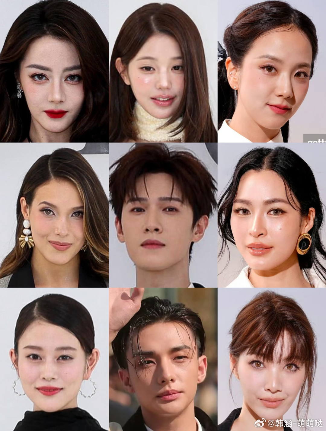 DIOR迪奥大秀G社怼脸生图谷爱凌、迪丽热巴、李昀锐、Jisoo金智秀、张元英、