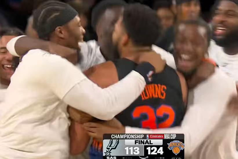 冠军了！唐！打破魔咒