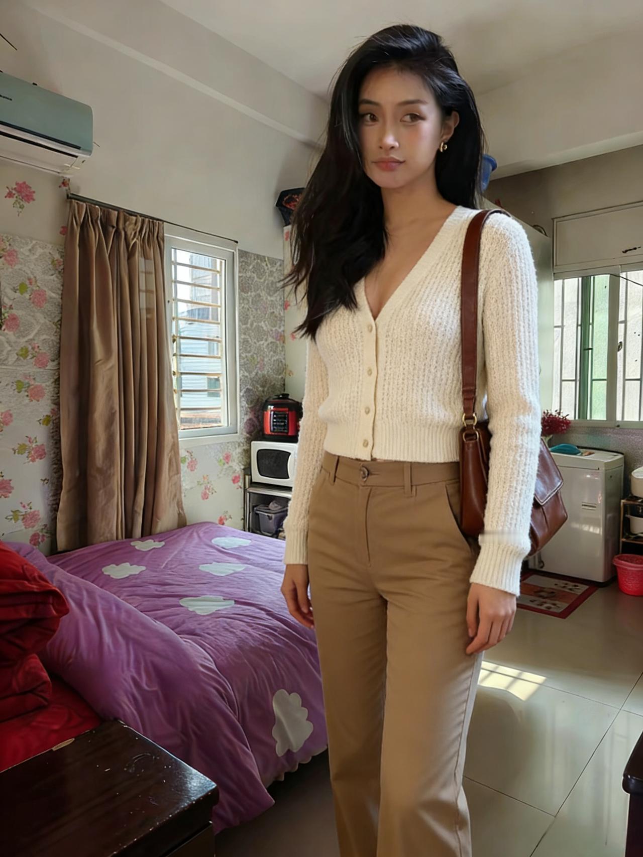 肉身是皮囊，却被她赋予了灵魂
在逼仄的室内，她舒展，她绽放
像一株野蔷薇，在石缝