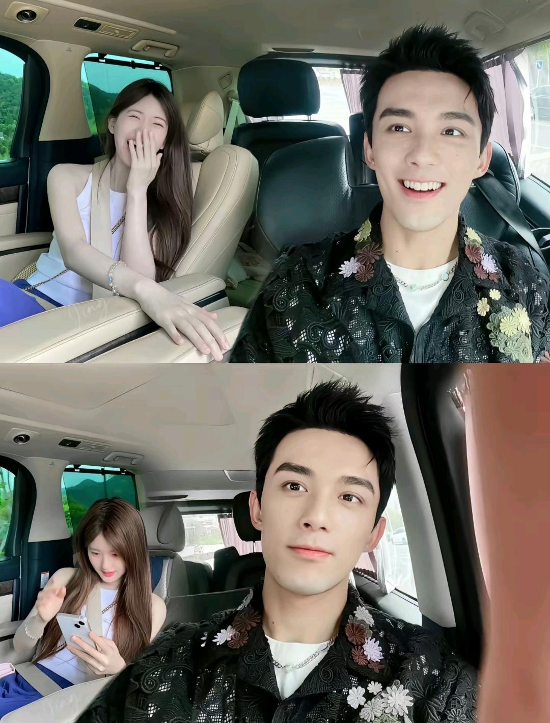 网上突然传出消息，
说赵露思和吴磊，
要一起参加《花儿与少年8》，
消息一出，