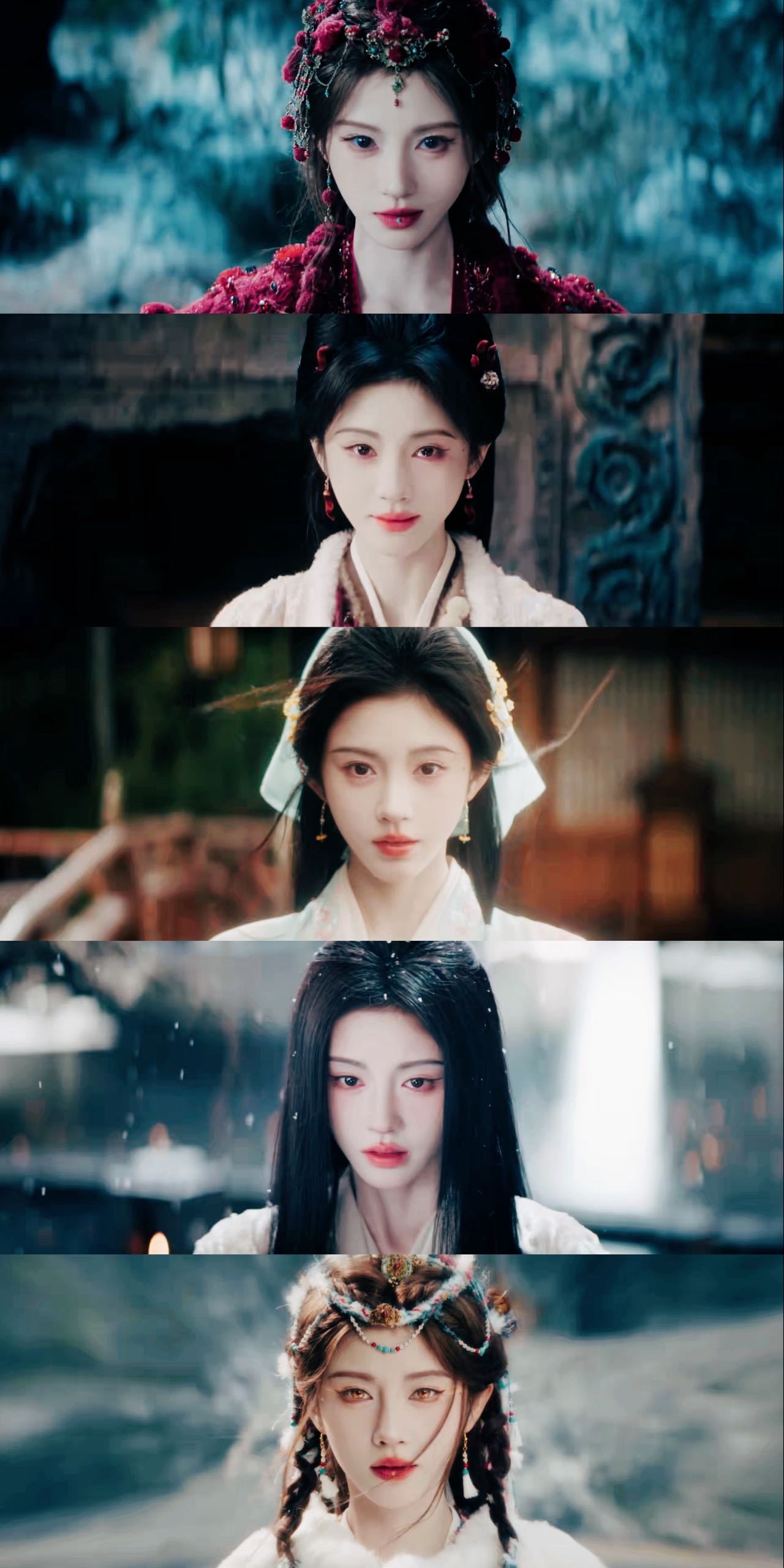 预告里鞠婧祎没有一帧不美看鞠姐月0预告的我：这个造型好看......这个造型也好