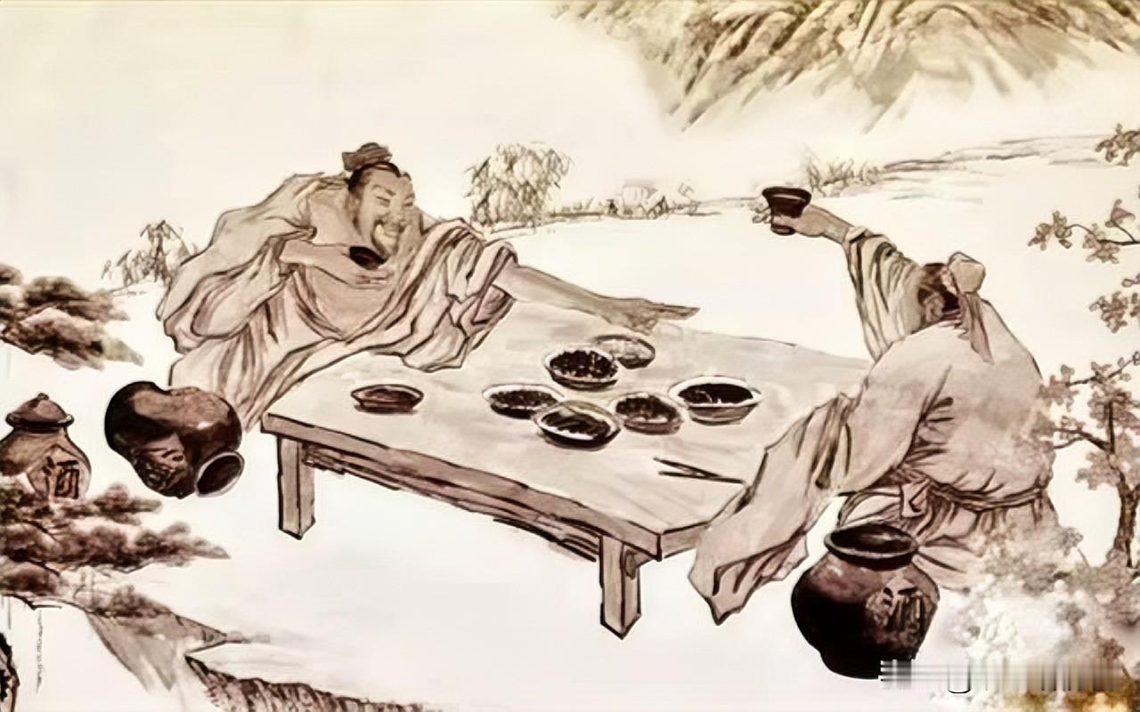 晋代名士王濛爱喝茶，不仅自己爱喝，每次来朋友了，他就用茶招待朋友们，拼命劝茶，每