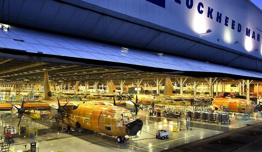 洛克希德·马丁公司c130运输机生产线