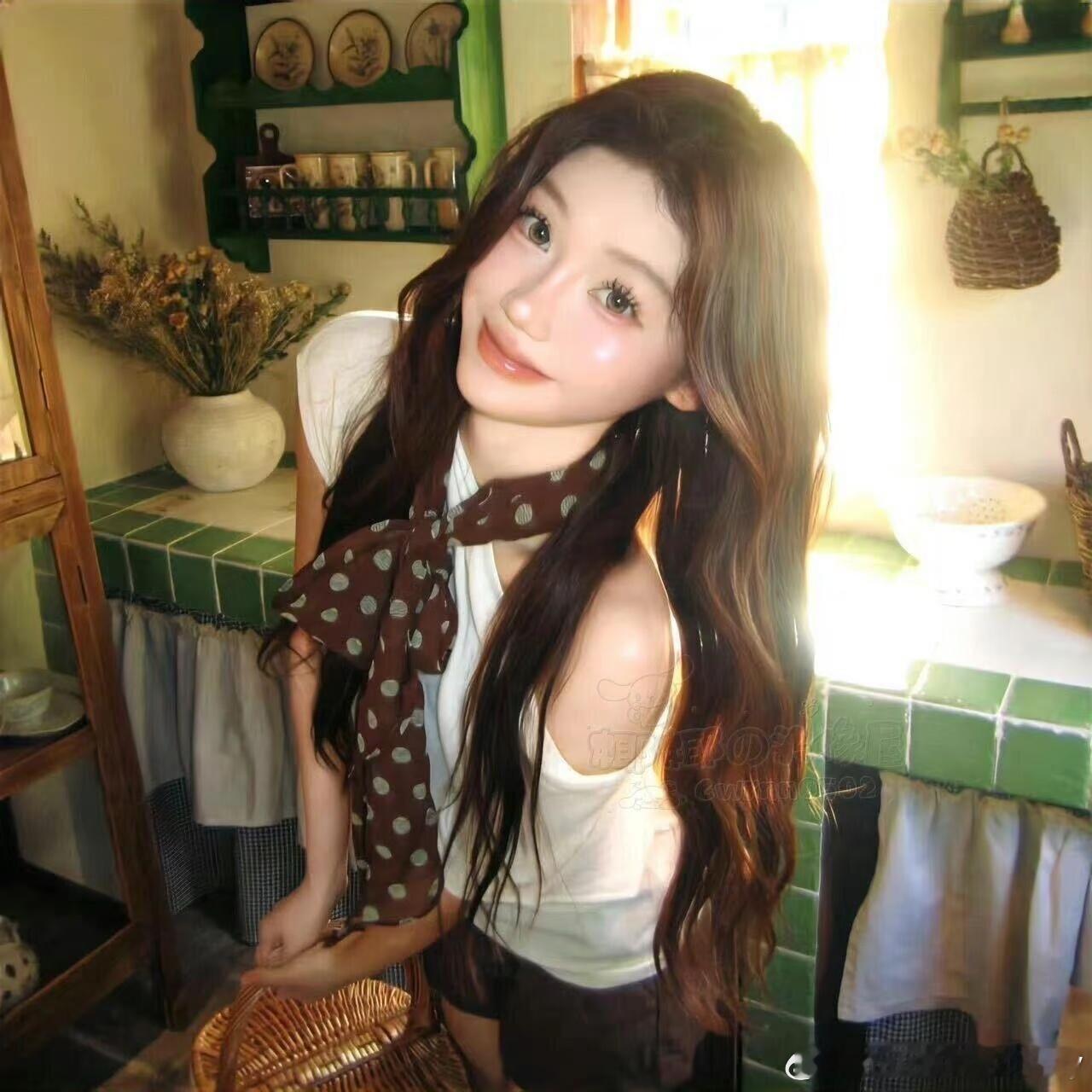 𝙒𝙚𝘾𝙝𝙖𝙩｜棕色系头像｜女生头像｜图源网络侵删 