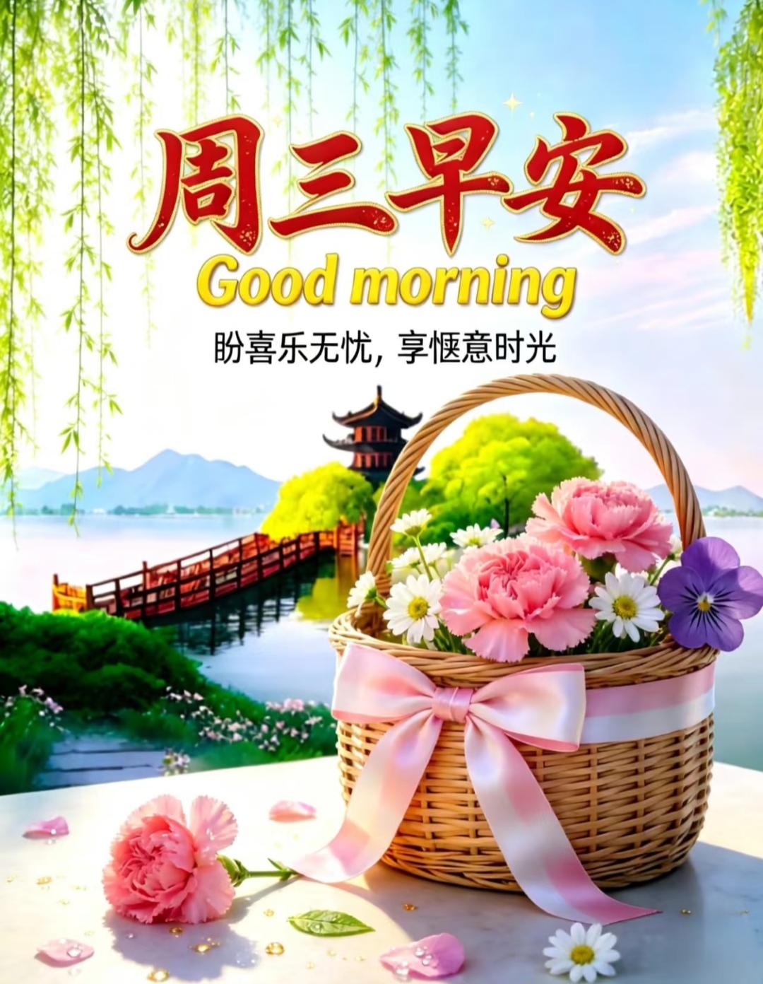 [玫瑰]早上好[玫瑰]
岁月静静流转，
祝福岁岁如常，
愿平安相伴，健康相守，幸