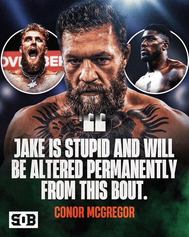 拳坛速递 “嘴炮”康纳·麦格雷戈（Conor McGregor）认为安东尼·约书