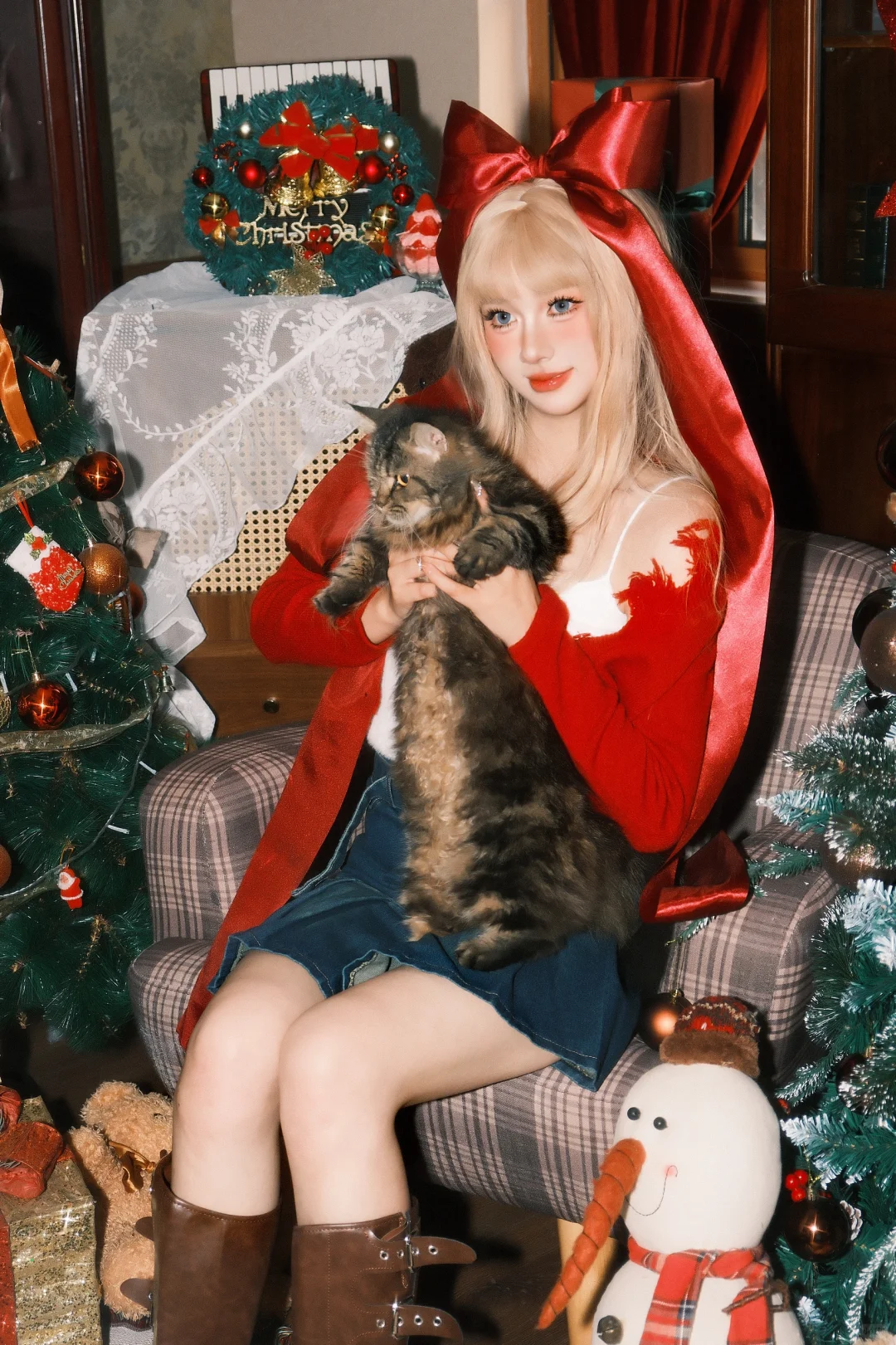 圣诞写真🎄美式甜心宝贝🎀