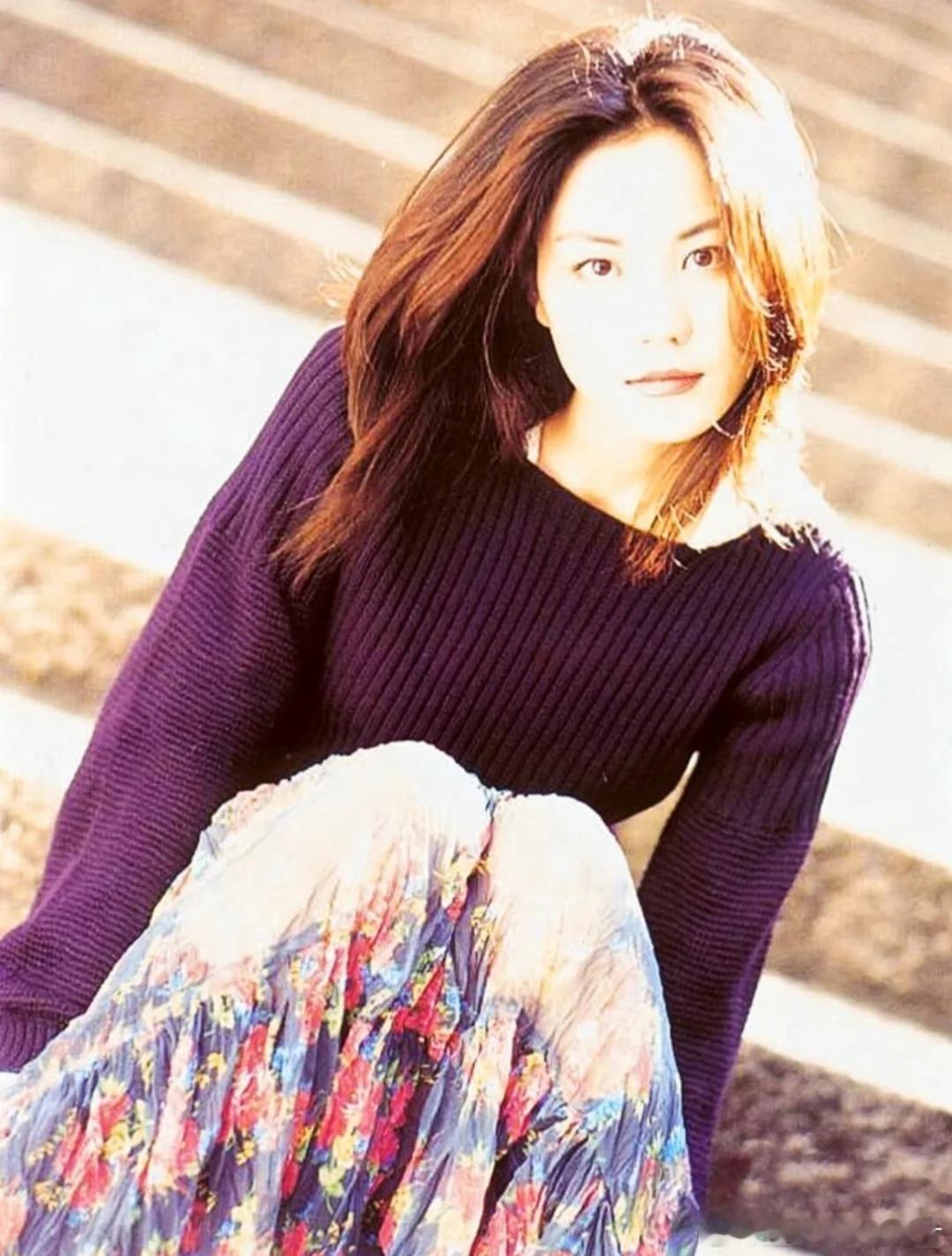 90年代王菲拍的写真照 