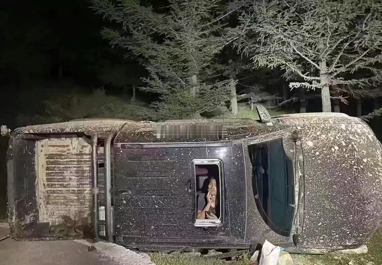 开车需要驾驶员心态平稳，这位的心态您看可以吗？？？海阔试车超话