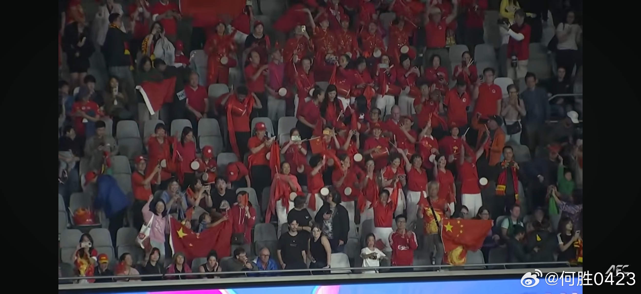 牛逼，珀斯我来了 中国女足全胜晋级八强