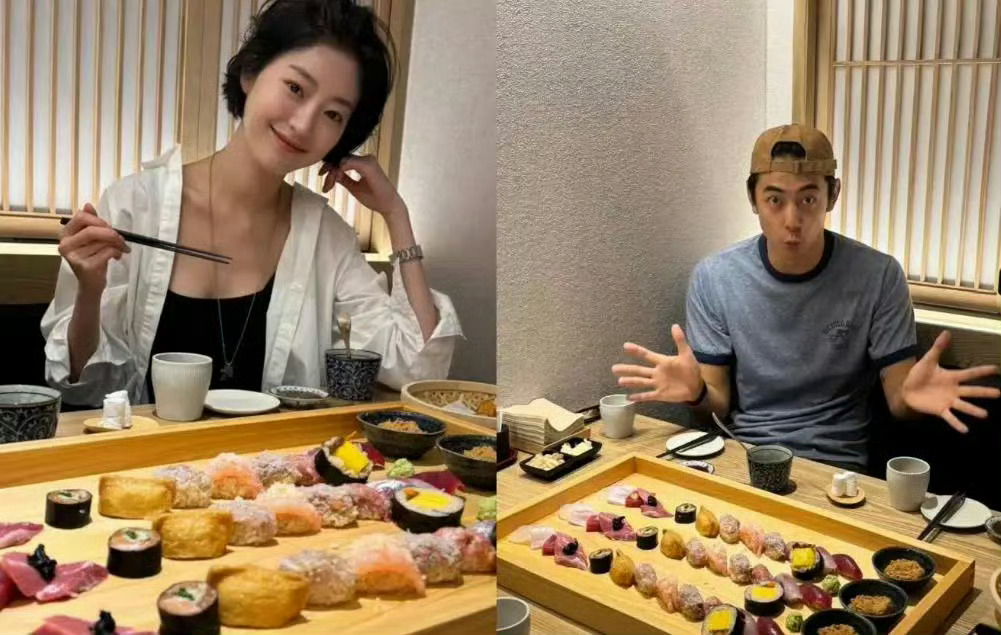 纪凌尘与韩国女友泰国度假，帅的明显，不傻笑仍是185标准大帅哥  