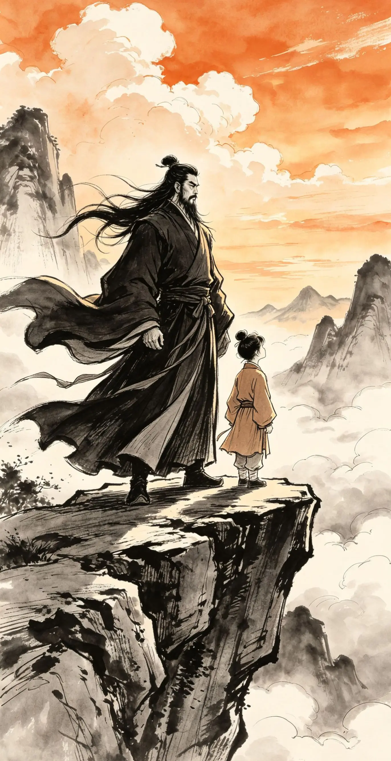 历史历史人物手绘