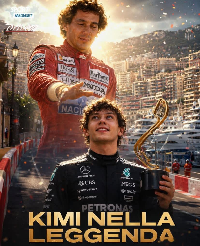 五连冠 Bravoooo！！！Kimi安东内利 pole to win🏆🔥赢