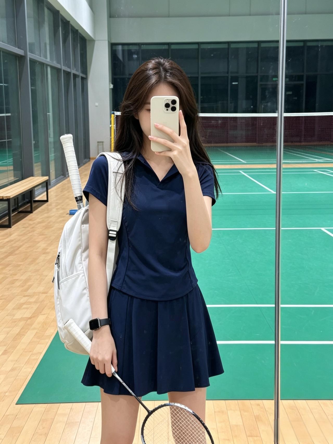 属于羽球女生的运动战袍
准备焊身上了！