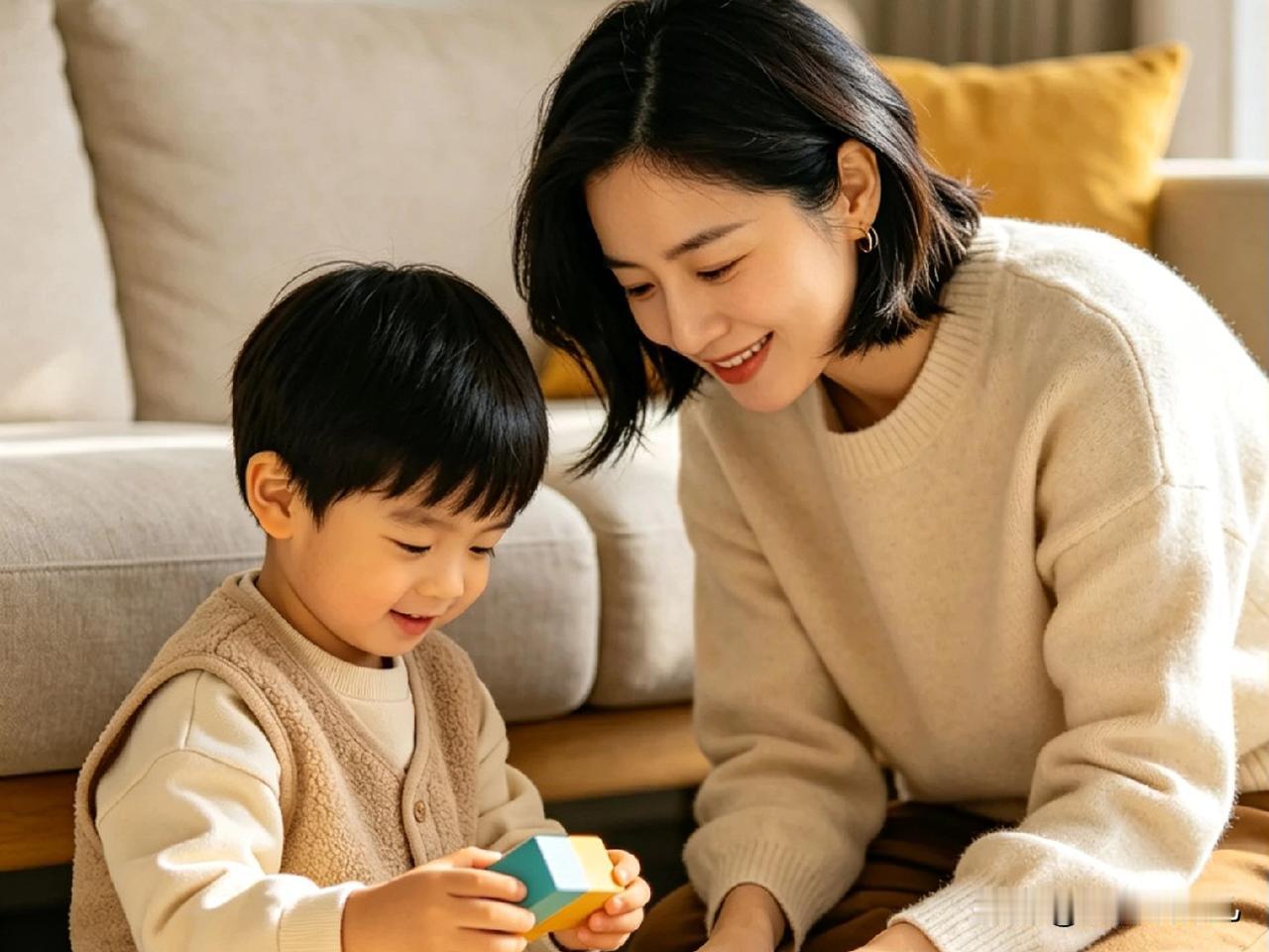 刚才收拾屋子，看着沙发上乱扔的积木、桌上没喝完的牛奶、地上散落的绘本，我居然没发