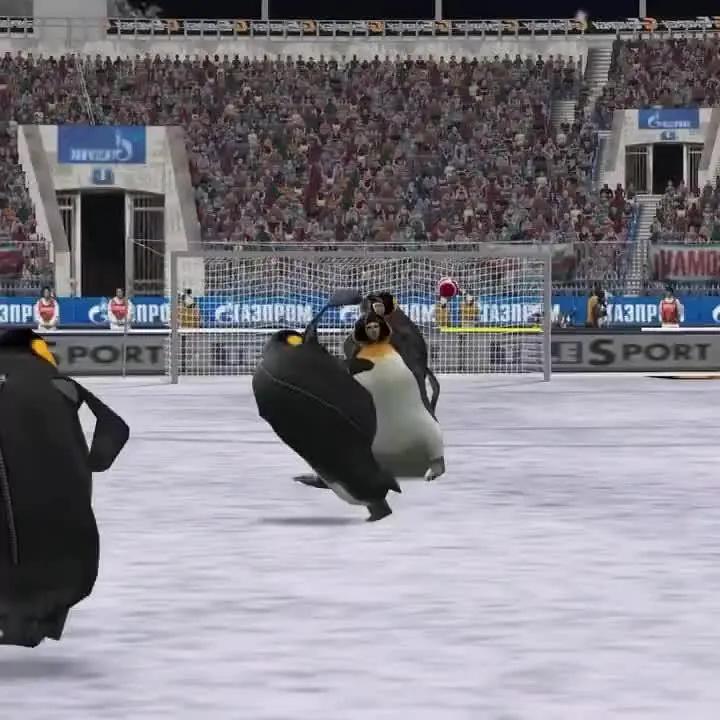 【AI游戏剧案例】企鹅踢球 元素替换 足球游戏

使用AI工具做AI游戏剧，一个