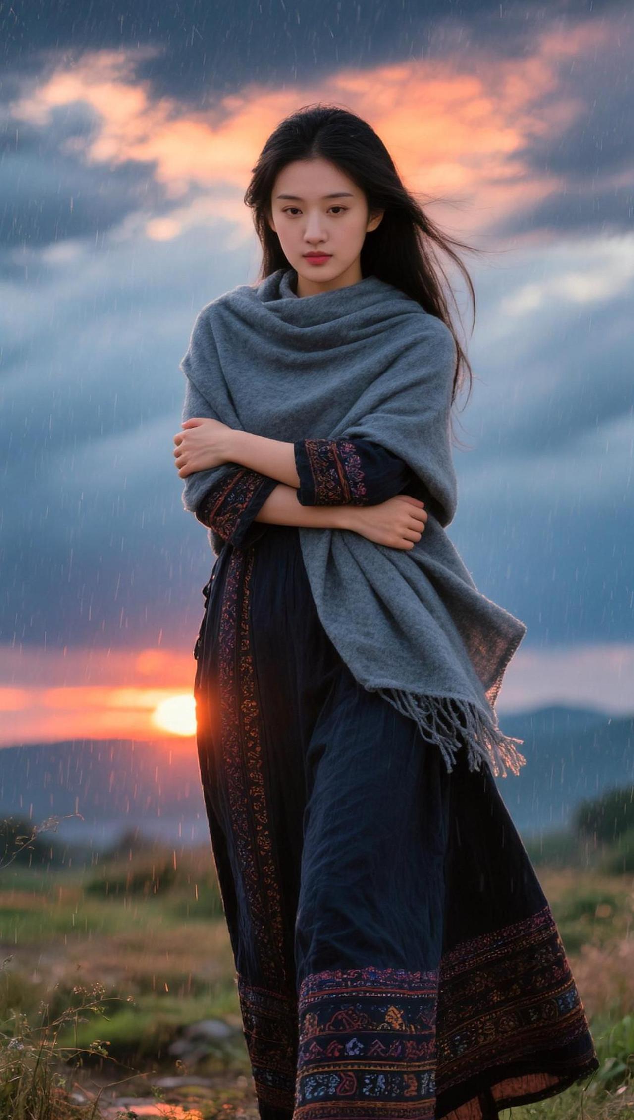 AI旷野暮色写真 随变ai随便玩