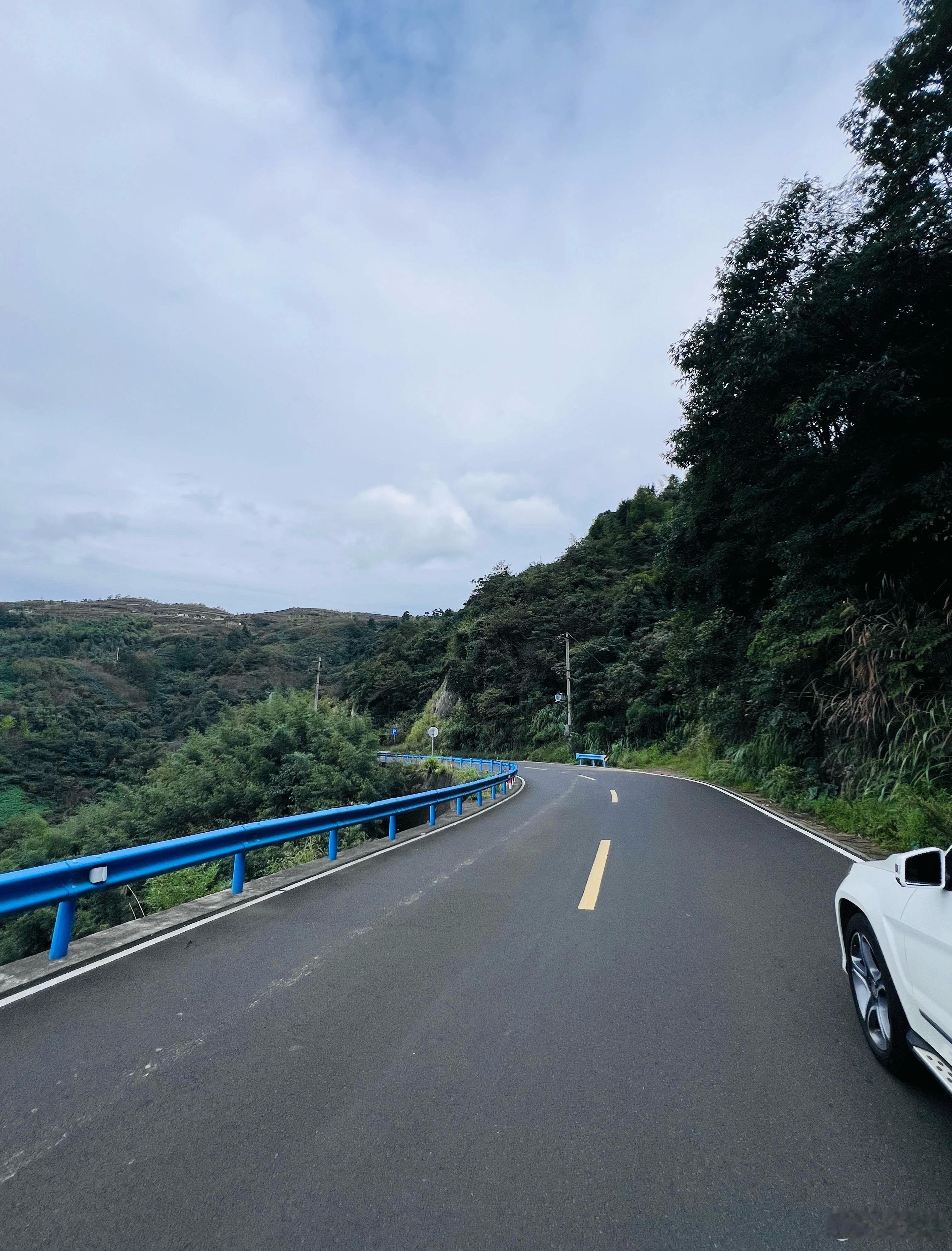 国庆节第三天50公里，用时2小时，全程盘山路，深入四明山腹地…林深见鹿，就是这样