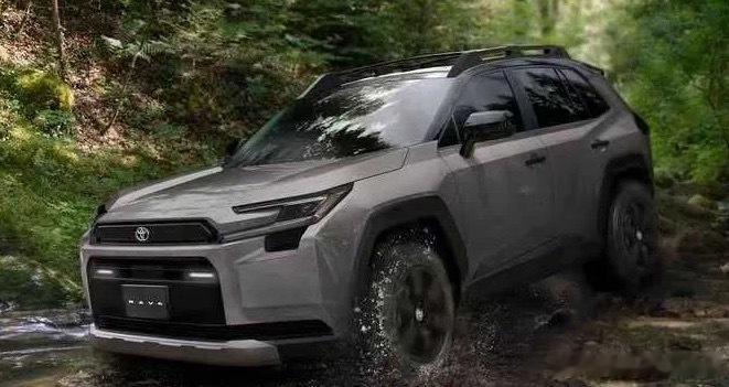 丰田全新一代RAV4官图曝光[doge]怎么有一点点斯巴鲁的味道[思考] ​​​