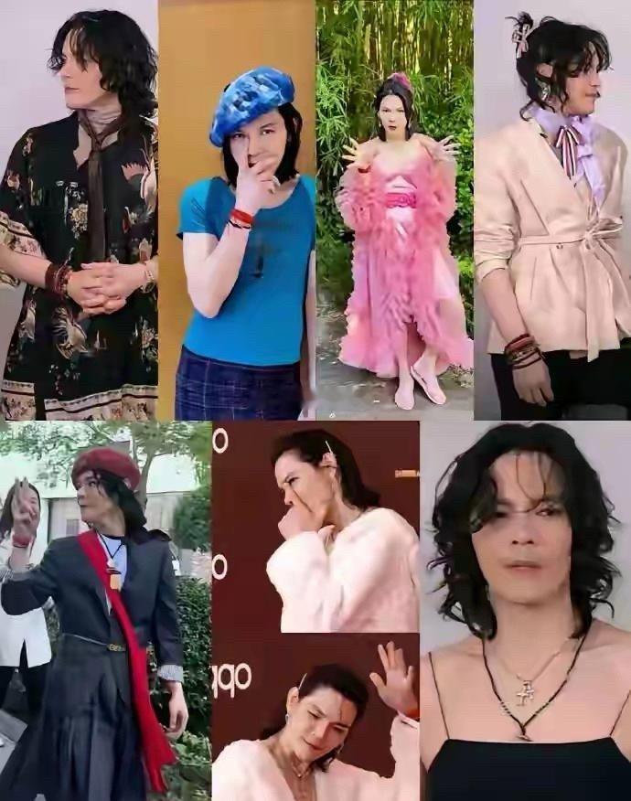 看到向佐如今这番女装打扮，我怎么觉得这么像广东网红一剪梅。一剪梅女扮男装我还能理