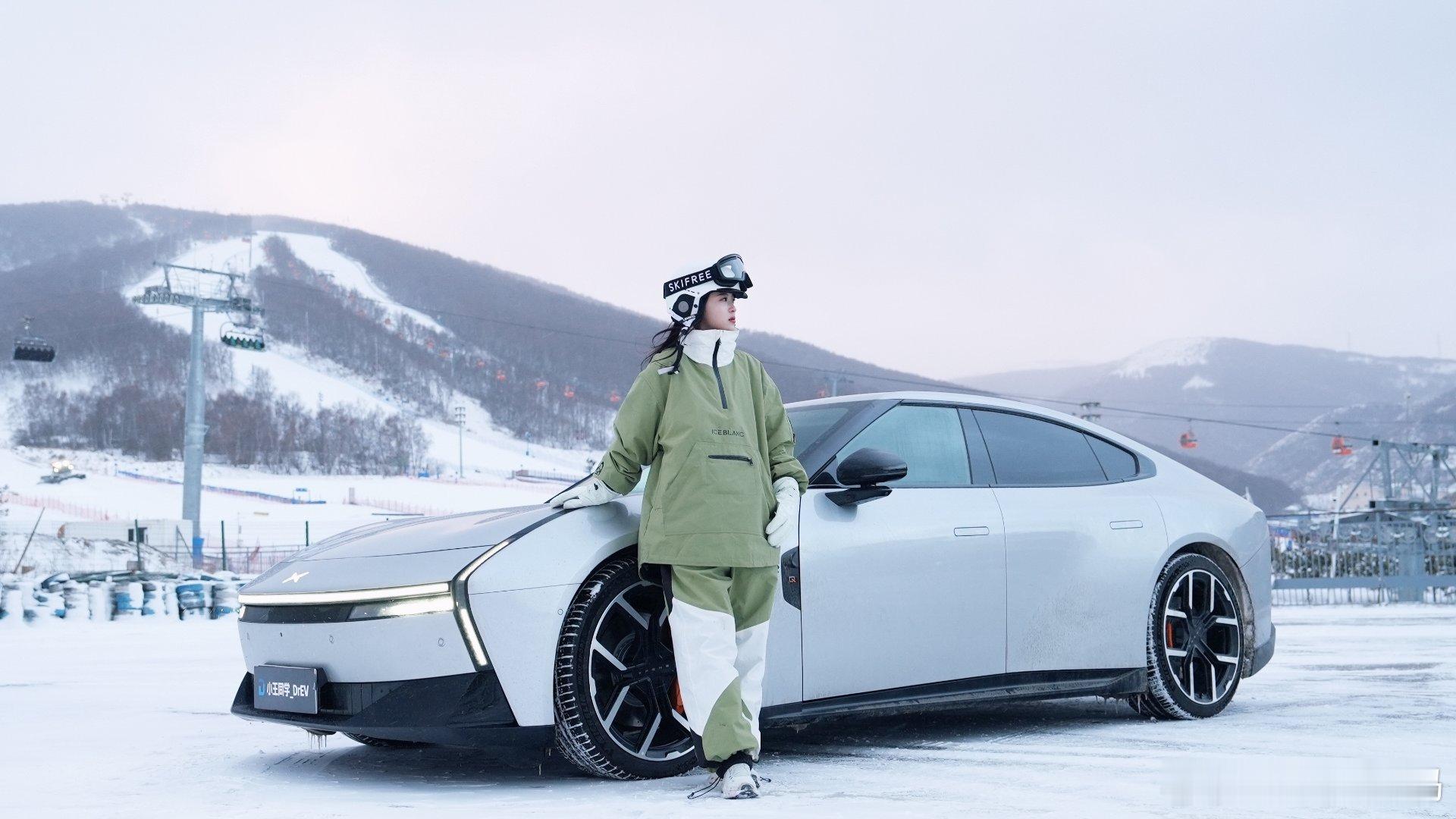 当雪山在地平线升起，小鹏P7的身影已经抵达雪场。热爱，是出发的动力，生活不止于规
