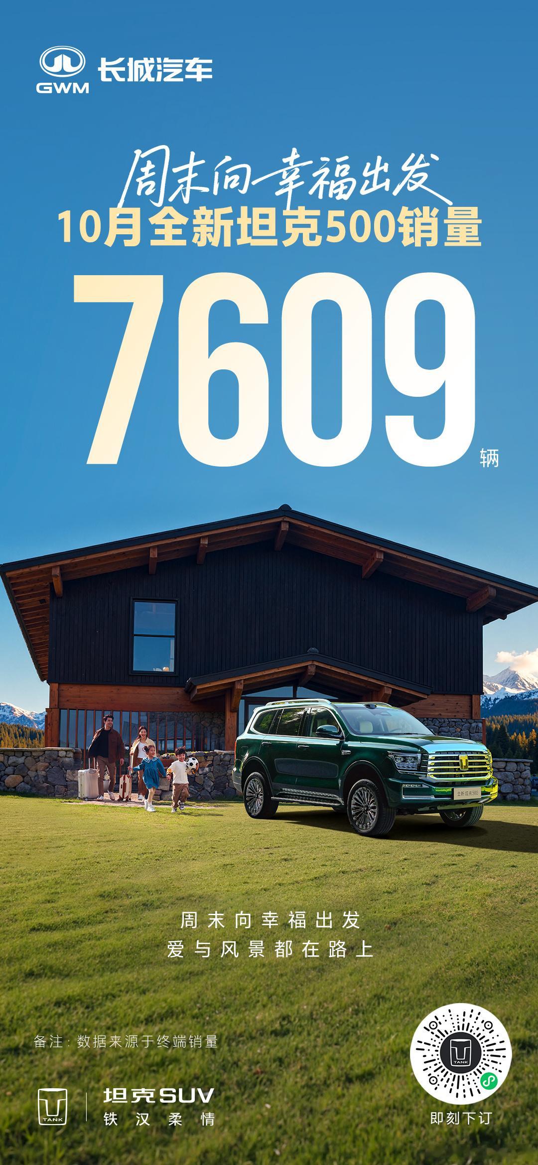 我确实特别喜欢坦克500，一上车，大女主的气势就上来了再看看坦克这份成绩单，发自