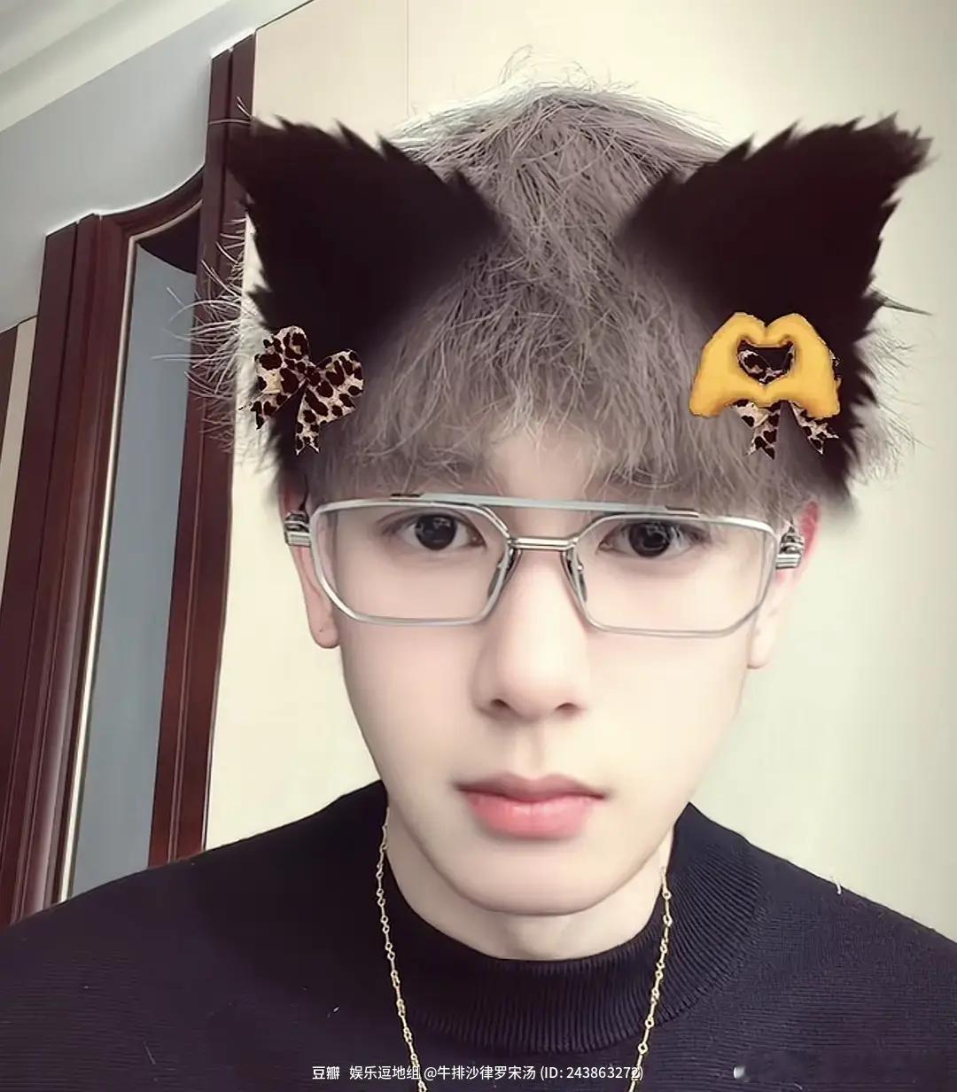 胡先煦戴这么厚的滤镜还有点像王安宇 