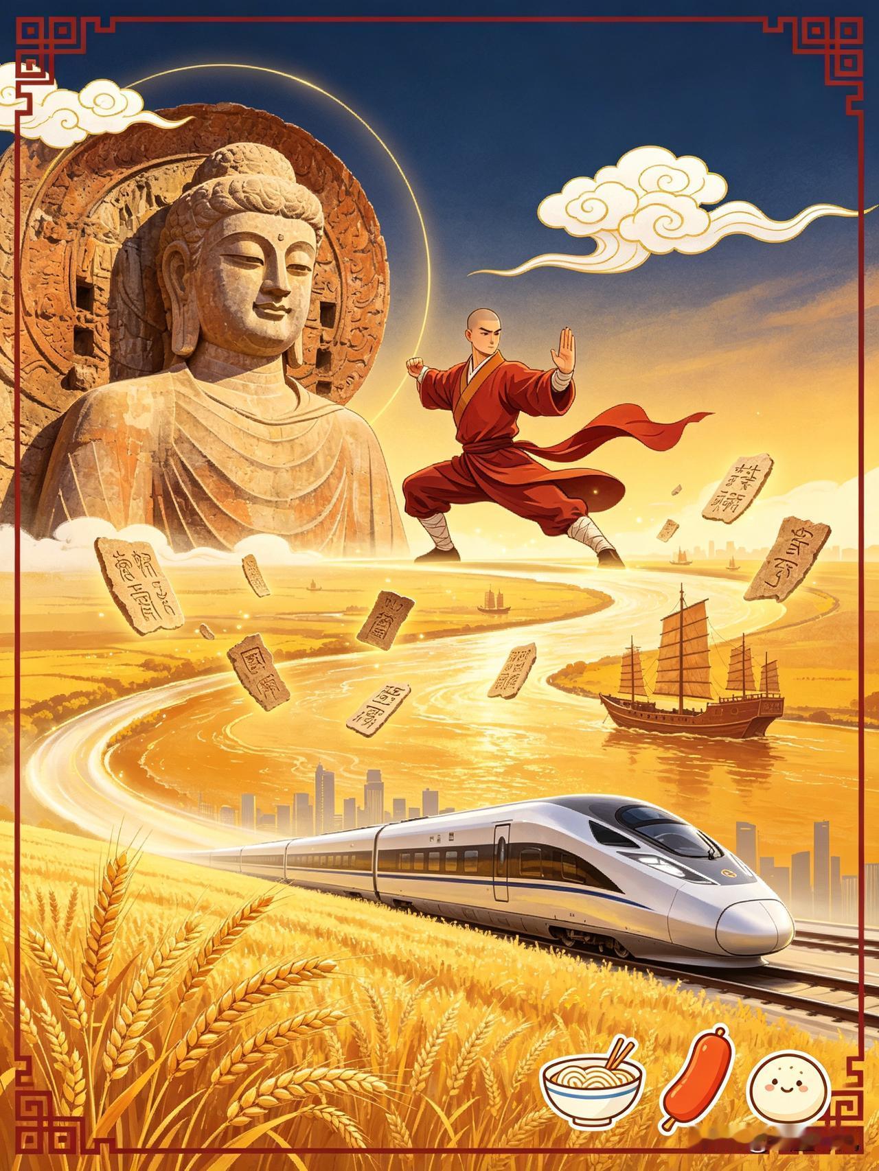 河南的"洗白"，靠的从来不是嘴炮，而是硬实力。
 
文化上：中国八大古都河南占四