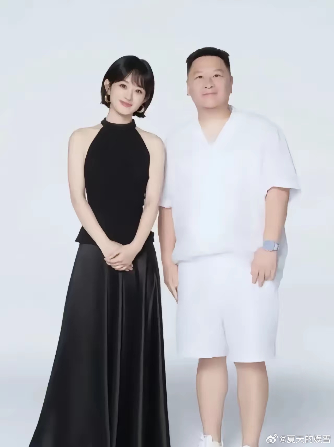 9月3日，赵丽颖出院168的身高，体重居然还不到一百斤，整个人比之前瘦了一大圈。