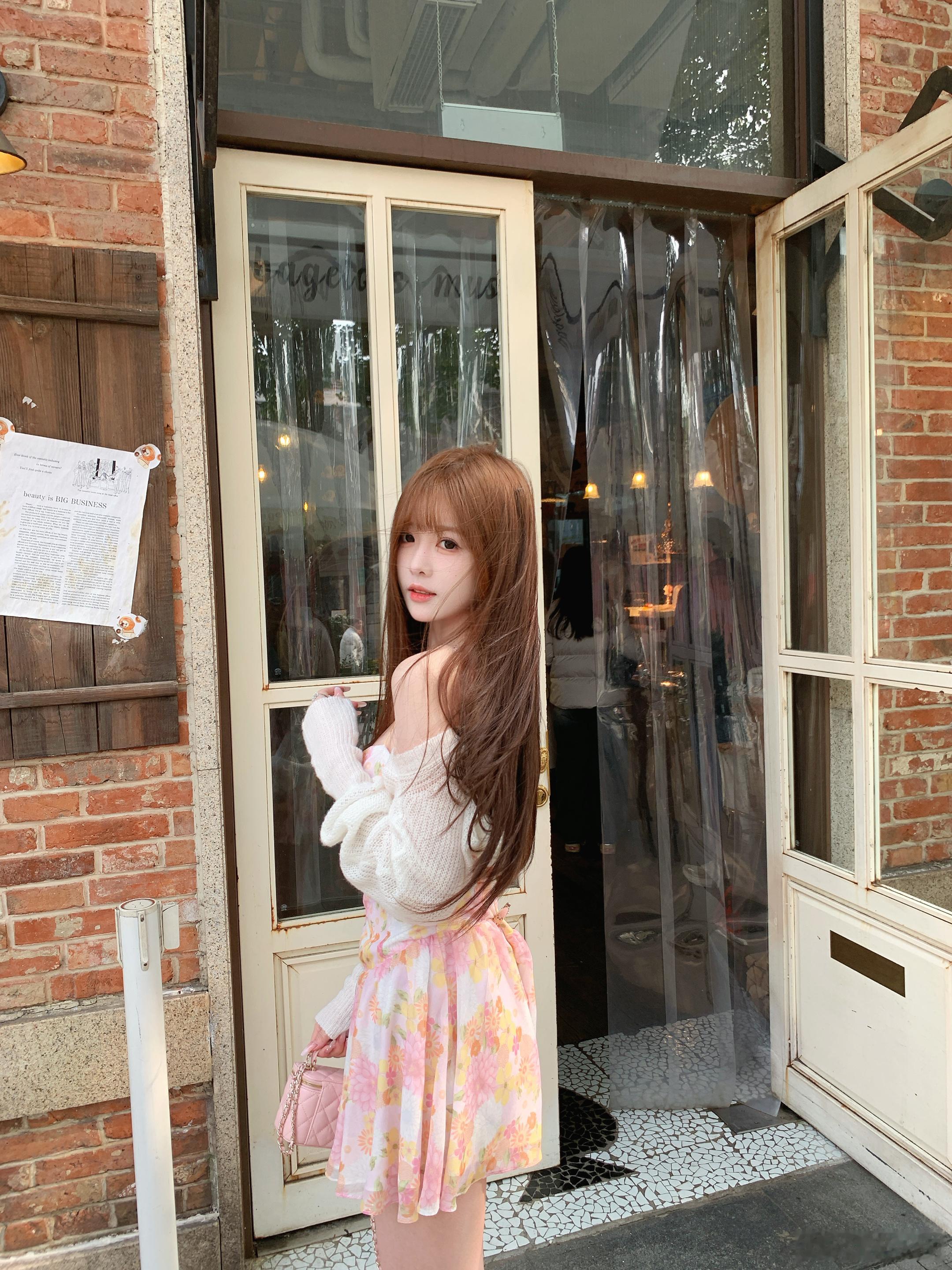 🌸把春天穿在身上～甜妹春夏穿搭今日穿搭(ootd)来拍照了﻿ ﻿