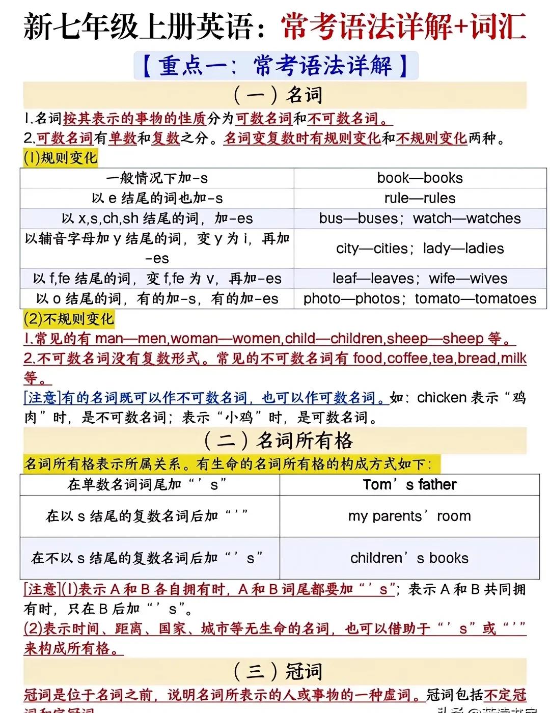 初一英语突然掉队，90%家长急到失眠

别急报班，先看清真相：语法卡壳+单词秒忘