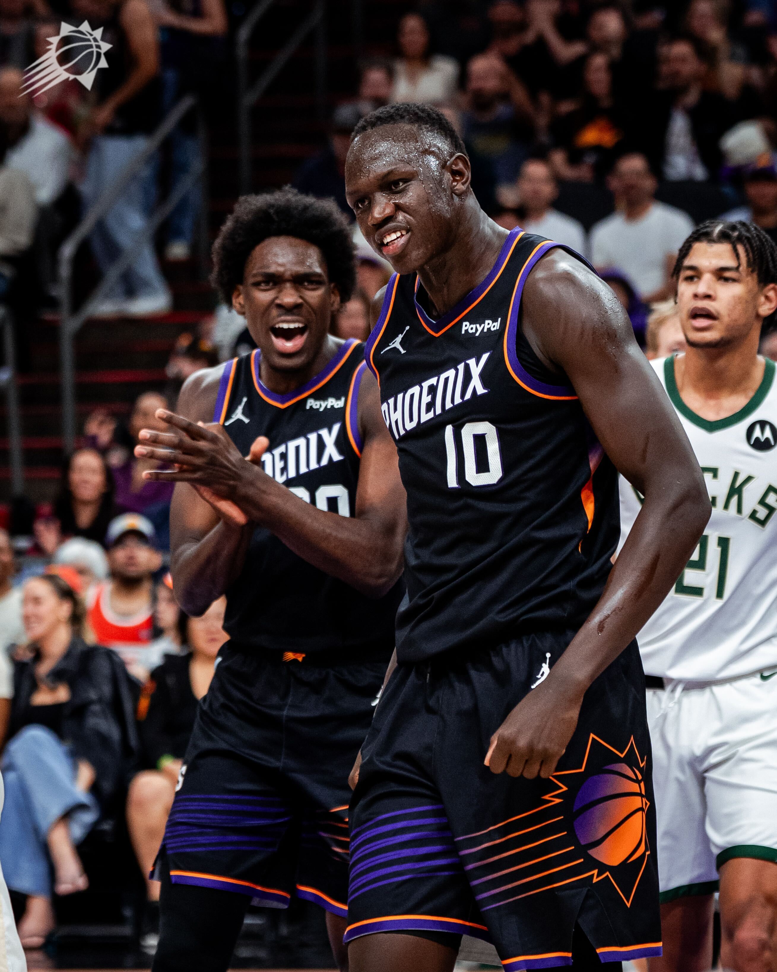 马鲁精彩扣篮，太给力啦 💣💣菲尼克斯太阳 ｜旭日东升 ｜雄鹿vs太阳