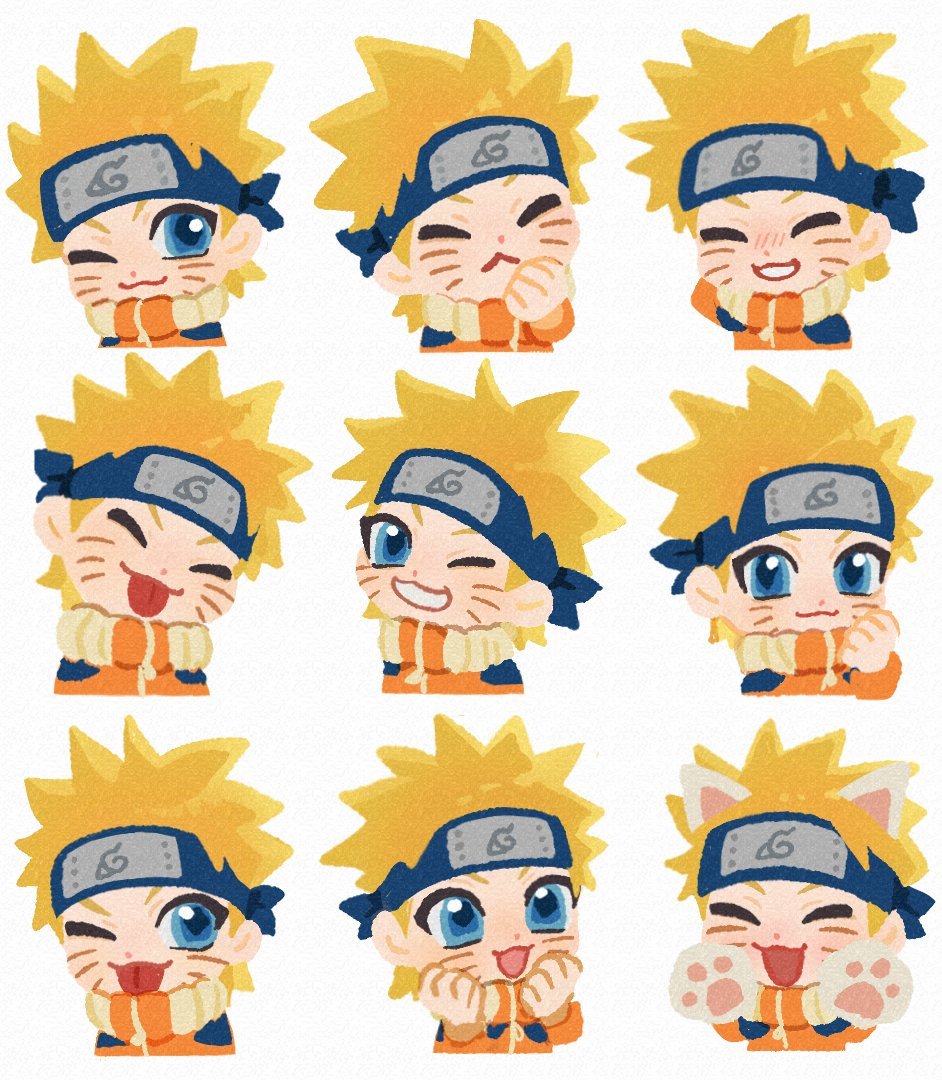 分享X上同人画师 HHemLONG 绘制的火影插画🔥好喜欢这样的画风啊 大家都