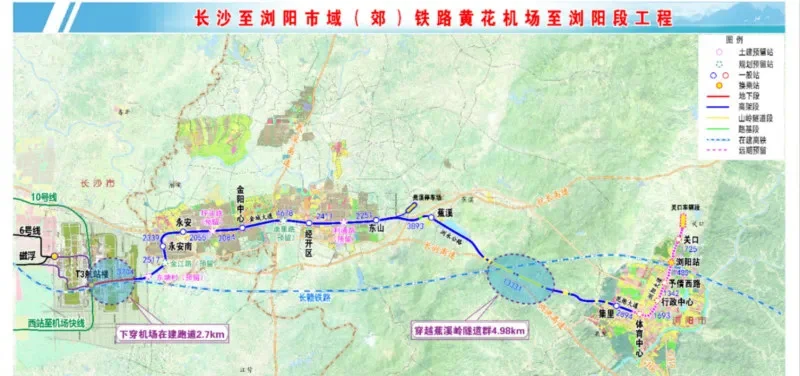 长浏快线平面示意图