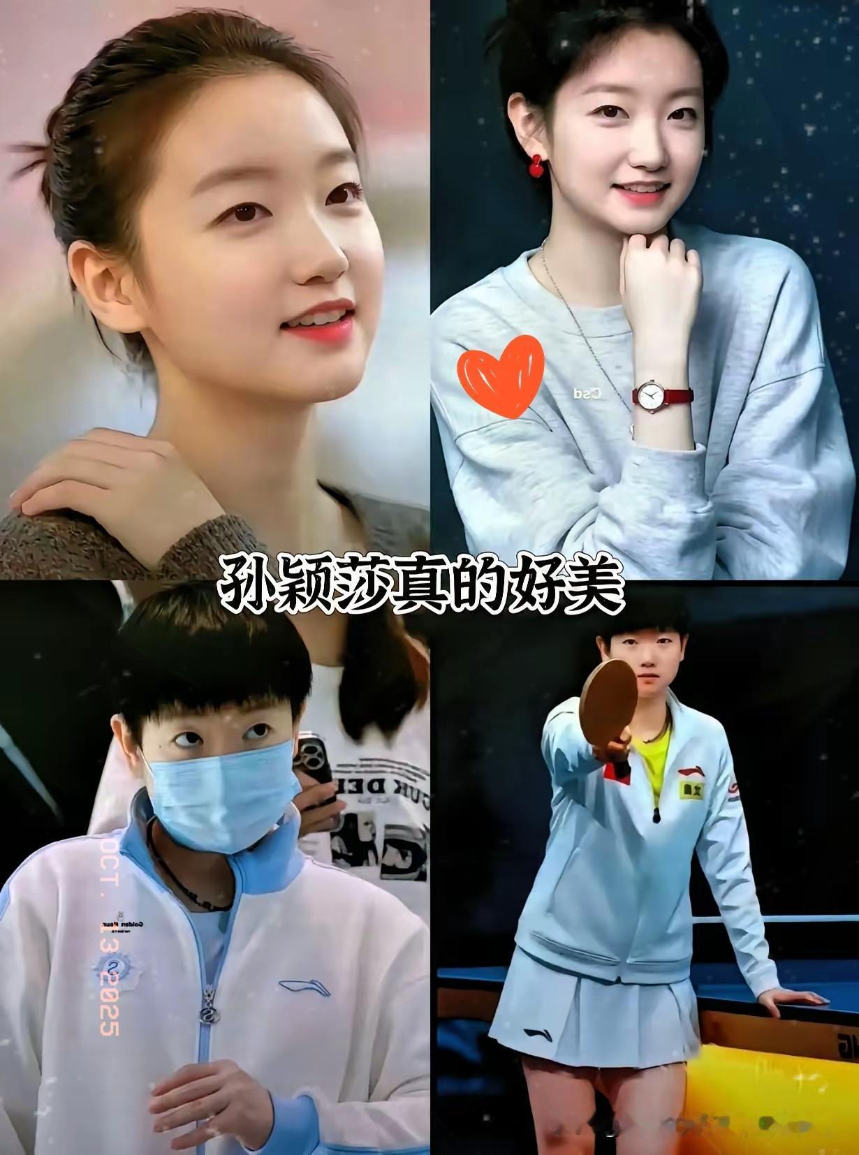 孙颖莎这波李宁运动百褶裙造型，真的把“运动少女感”玩出了新高度！谁能想到运动装还