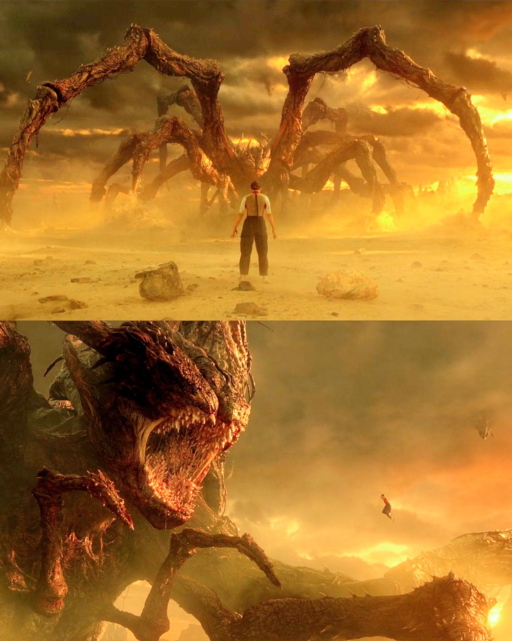 如果海格进入了颠倒世界，他或许会觉得夺心魔很可爱，养为宠物？ 