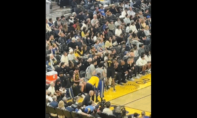 库里真是太爱库明加了，勇士114-83大胜步行者，比赛中库里出现了很爱库明加的一