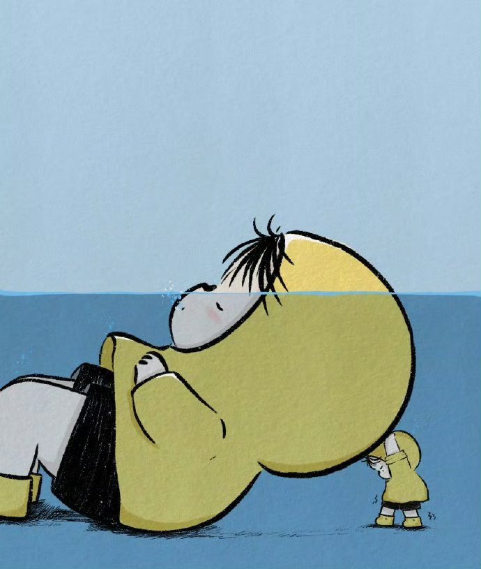 我会不顾一切救她，因为她是我自己。 