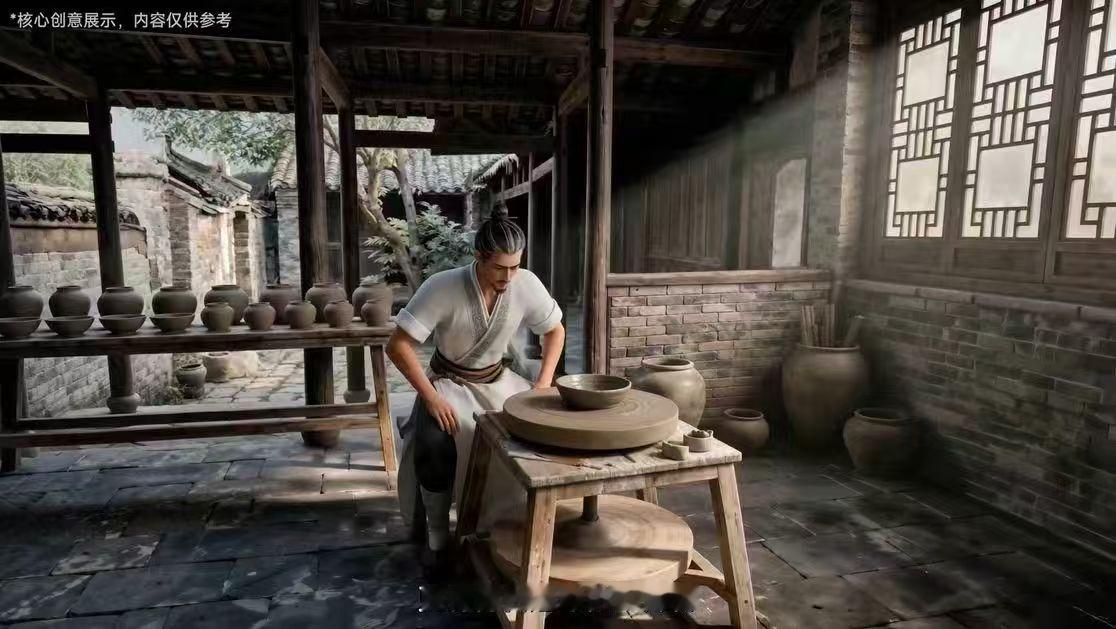 腾讯景德镇瓷业经营游戏首曝数字景德镇沉浸式模拟经营瓷业这个游戏也让我们看到了AI