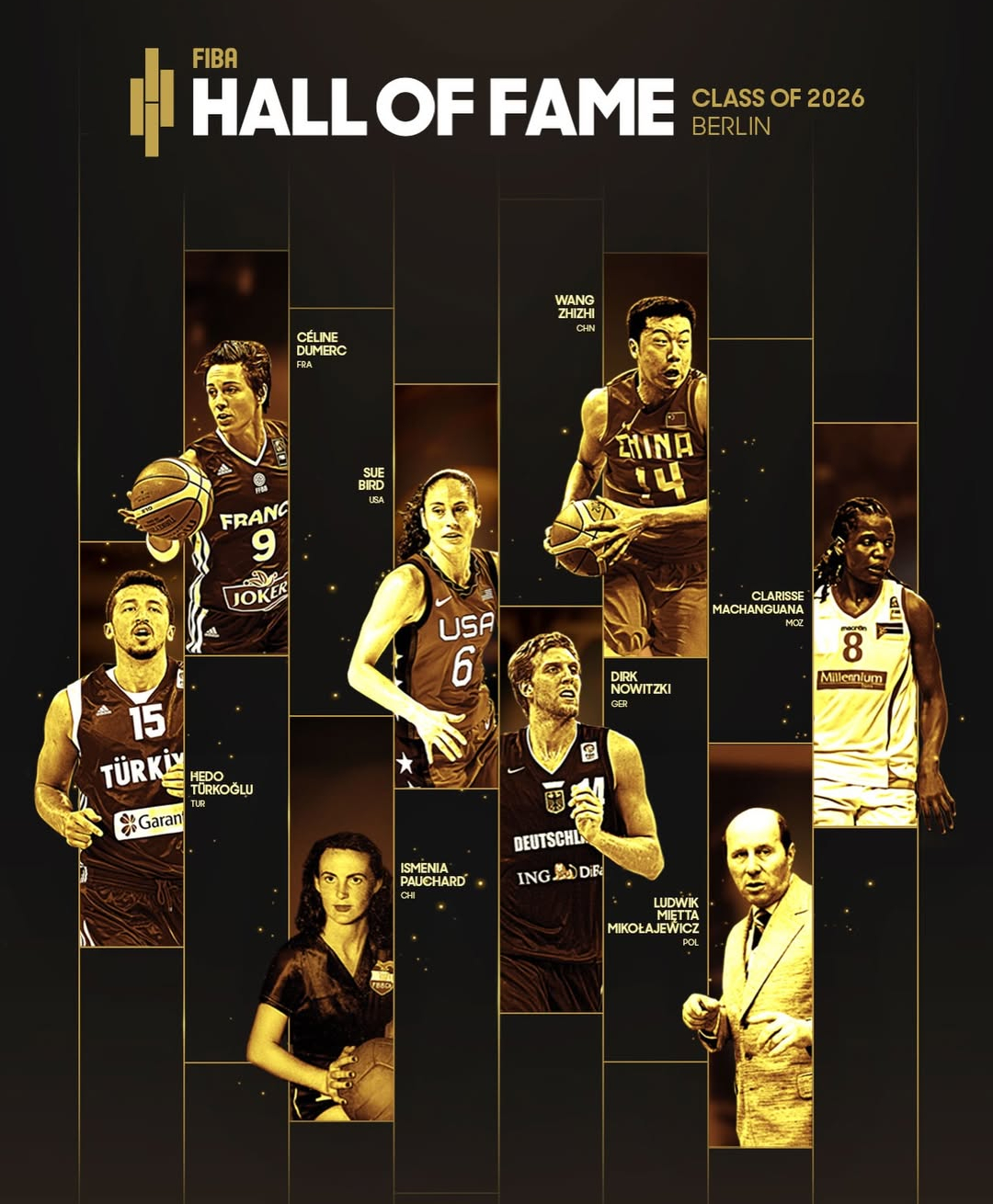 王治郅入选国际篮球名人堂！ 