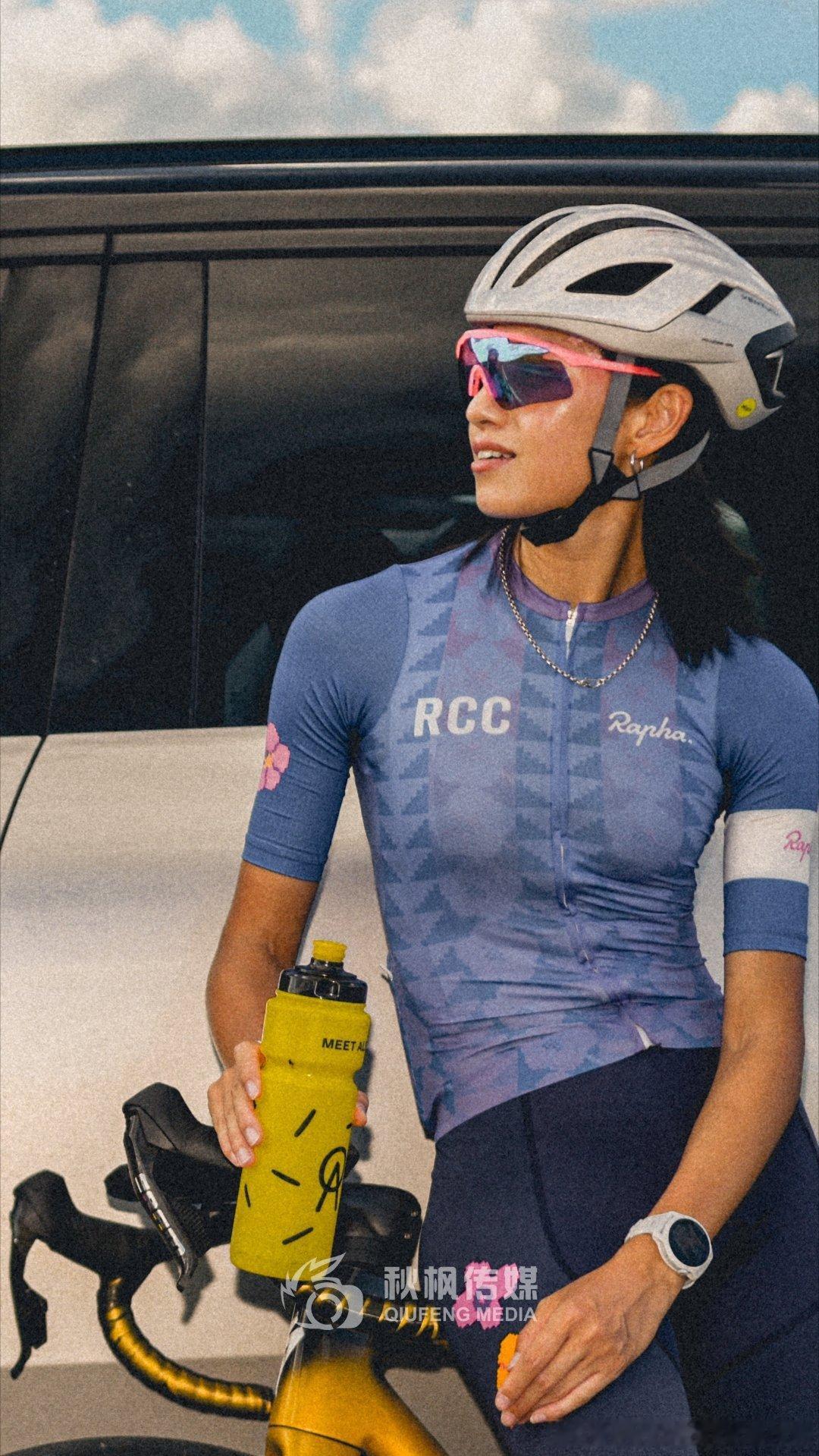 秋枫传媒骑行 假装拍了一套Rapha 咸阳